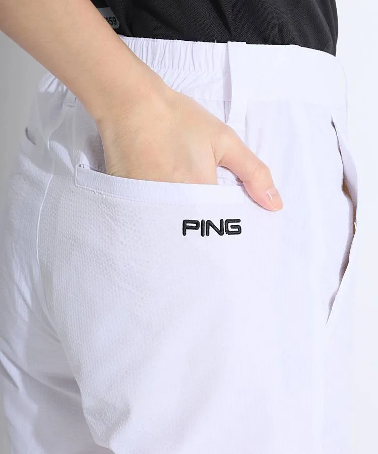 PING - coco 未使用品 ピン PING レディース パンツ M 白 ホワイト ストレッチ PING - coco 中古 ピン PING レディース パンツ M 白 ホワイト