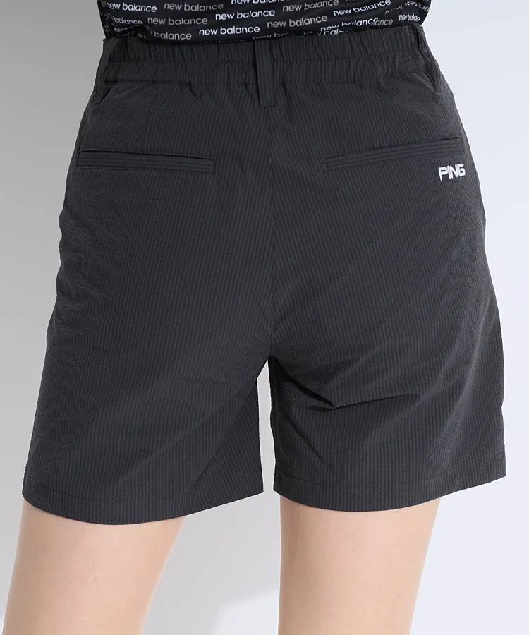 ピン PN ストレッチ冷感ショートパンツ レディースゴルフウェア