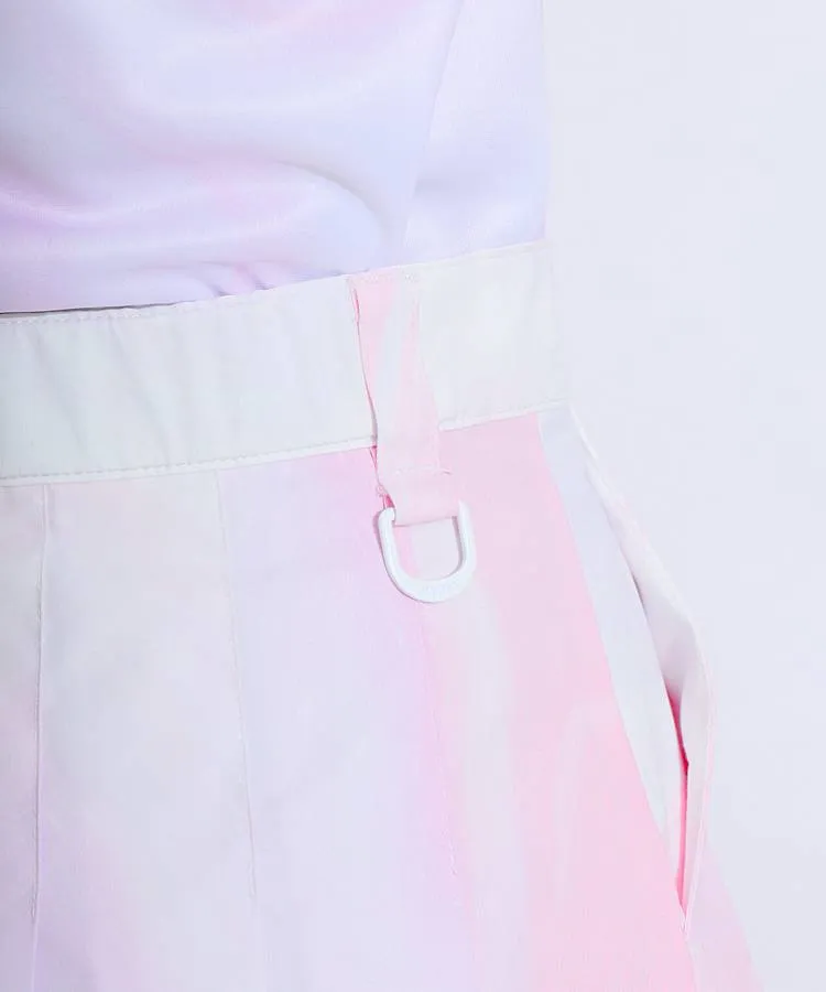 M*I様 NEW ERA golf 紺野ゆりコラボ スカート レディース WOMEN'S プリーツスカート 紺野ゆり グレー | ゴルフ