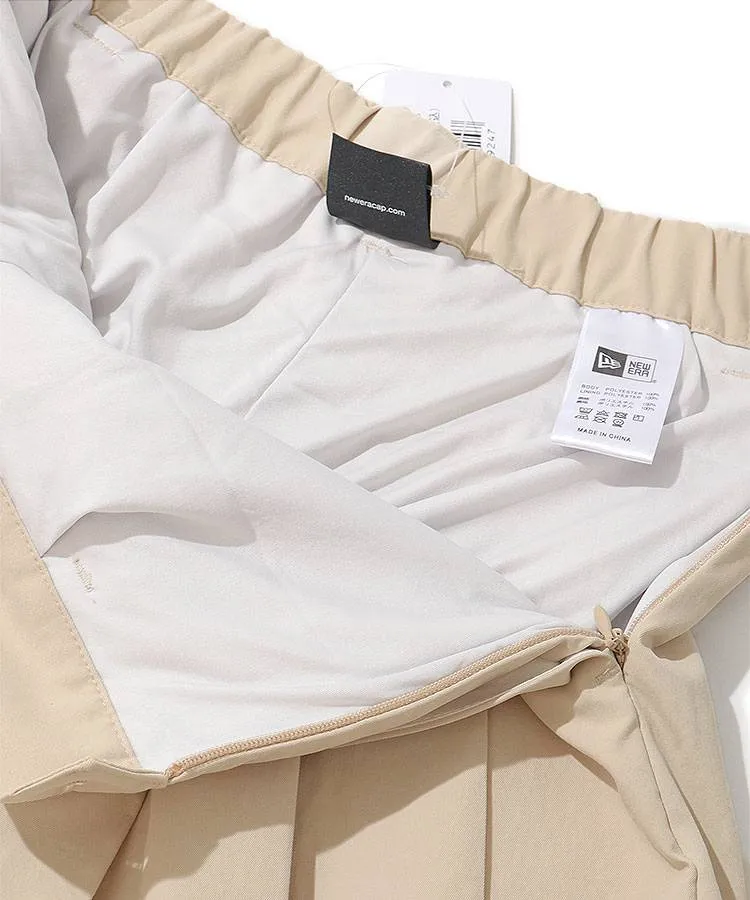 ニューエラ NE 【紺野ゆりコラボ】一体型ペチパンツ付プリーツスカート