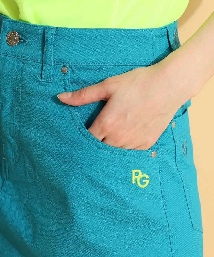 パーリーゲイツ PG サーフモチーフストレッチカルゼスカート  