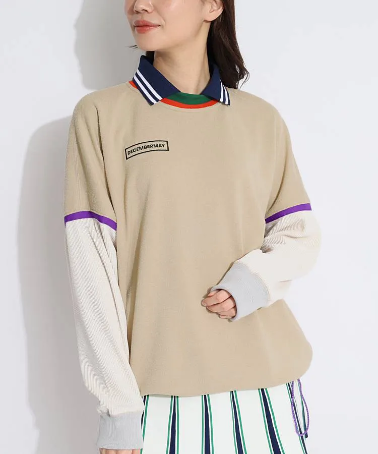 ディッセンバーメイの長袖プルオーバーを使ったスタイリング