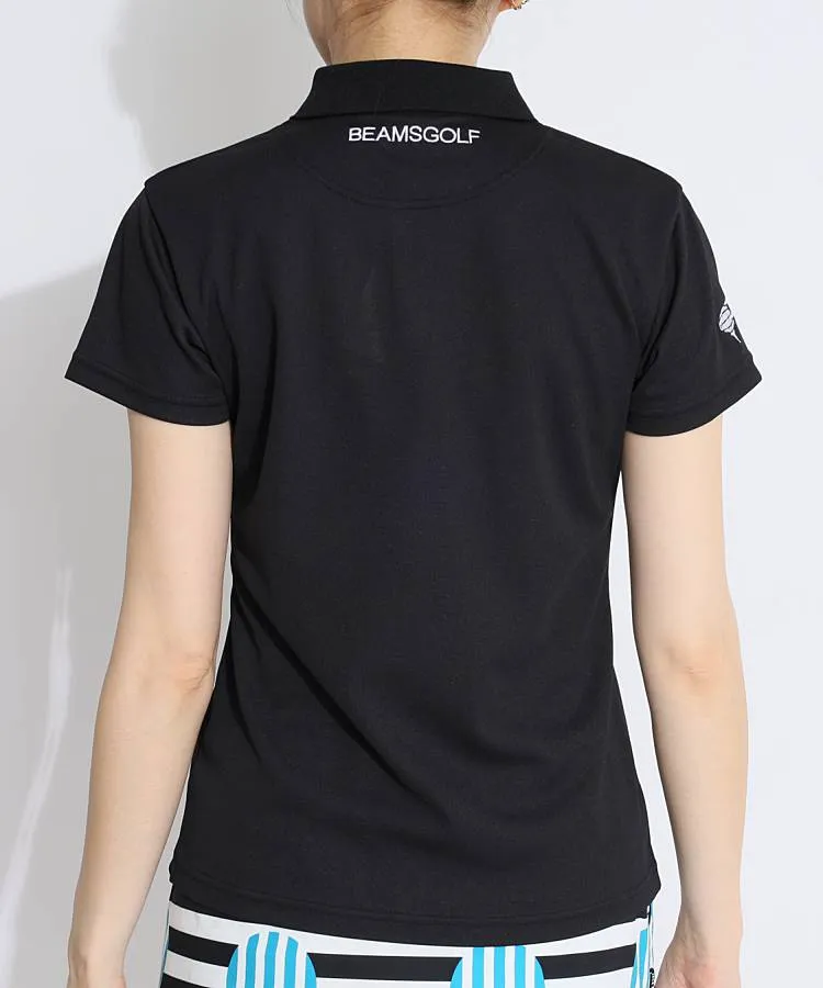 BEAMS GOLF ビームスゴルフ レインボー 半袖ポロシャツ レディースS