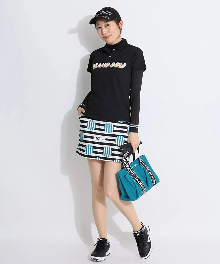 BEAMS GOLF ビームスゴルフ レインボー 半袖ポロシャツ レディースS