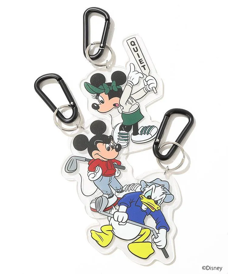 ビームスゴルフ BE ディズニーコレクションカラビナ付きネーム