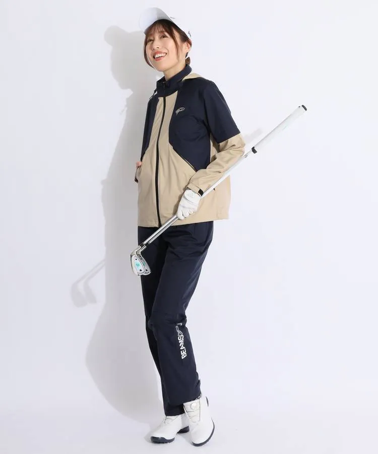 ビームスゴルフ BE [NEWERA]高機能ロゴレインキャップ レディース 