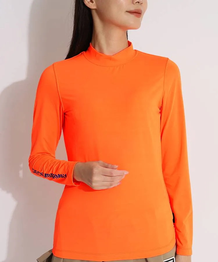 マーク＆ロナ ML 一体型ペチパンツ裾メッシュ切替スカート