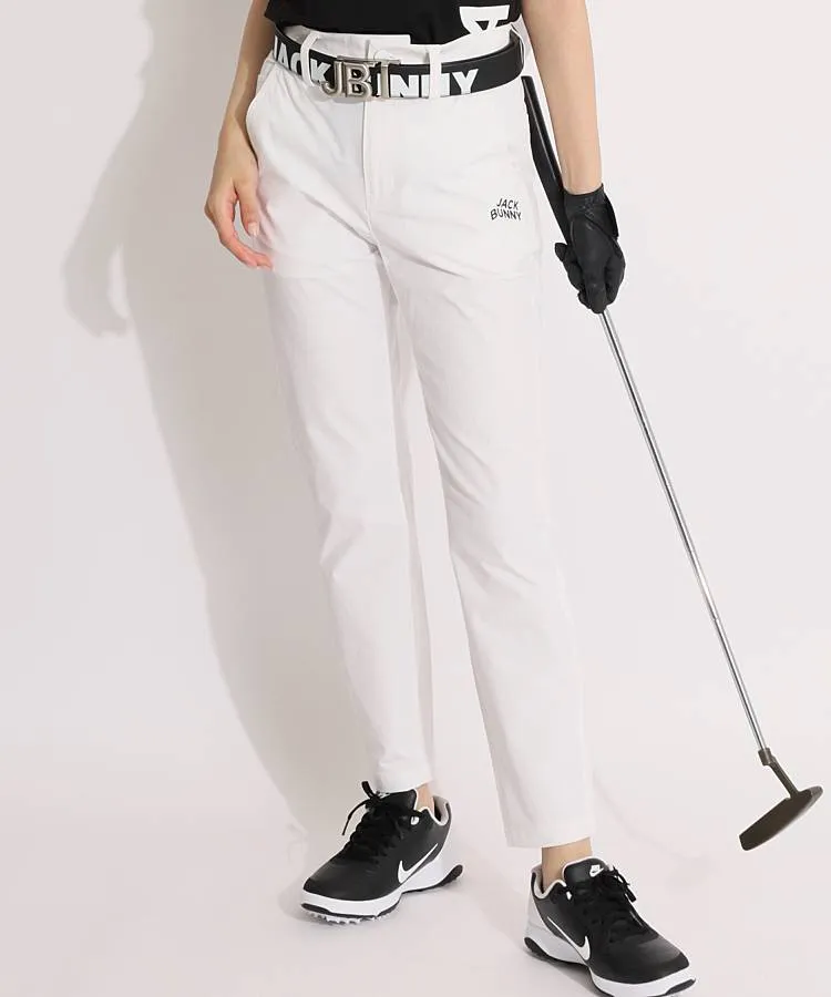 人気新品 ジャックバニー JB カーブロゴツイルクロップドパンツ レディースウェア