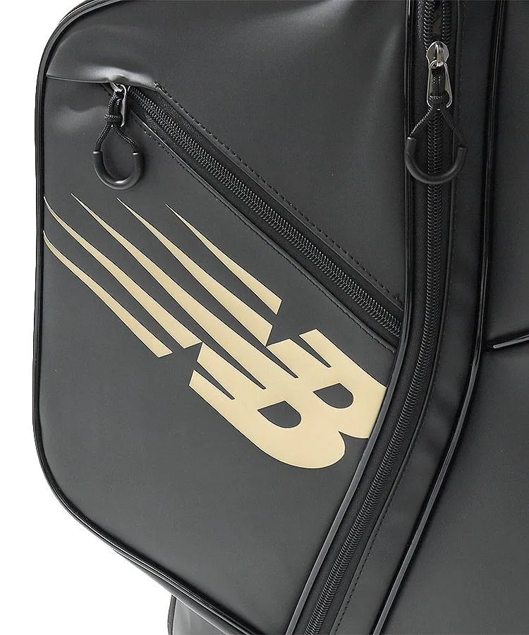 NB ロゴdesign合皮スタンドキャディバッグ ニューバランスゴルフ NB ロゴデザイン合皮スタンドキャディ