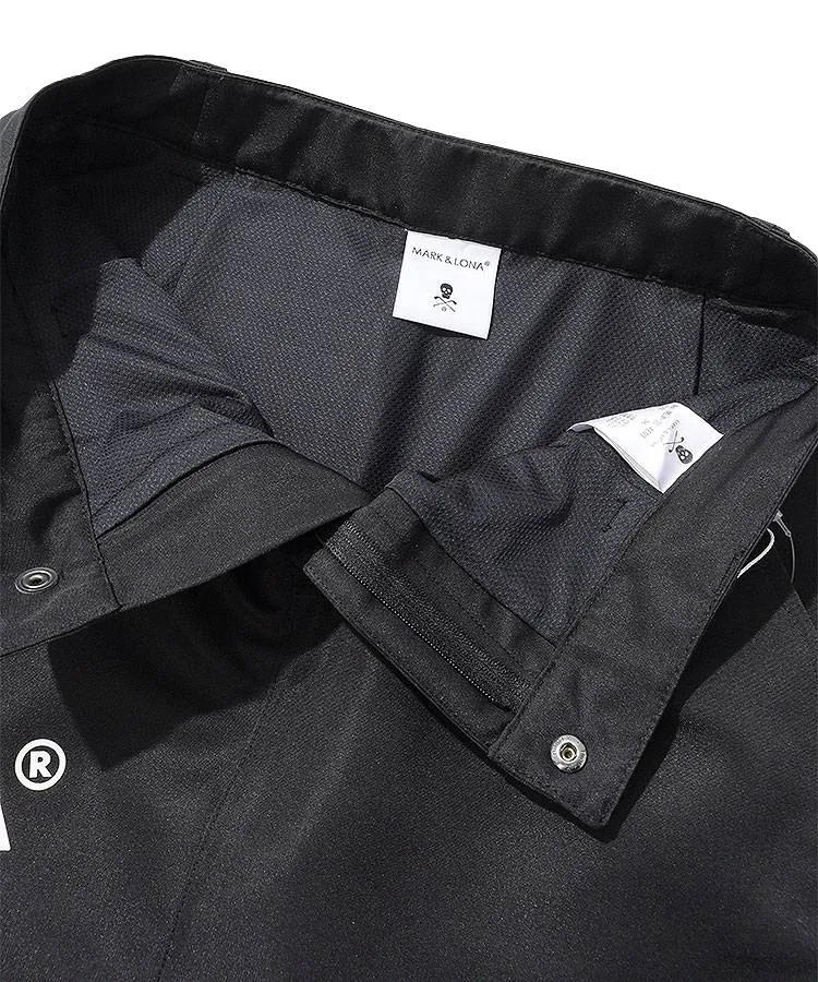 マーク＆ロナ ML 一体型ペチパンツ裾メッシュ切替スカート