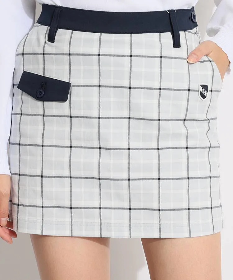 マーク＆ロナ ゴルフ スカート 千鳥柄 ストレッチ 秋冬 38 M マーク＆ロナ ゴルフ スカート 千鳥柄 ストレッチ 秋冬 38 M