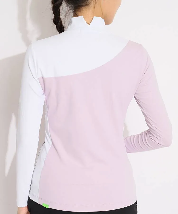 ルコックスポルティフ ゴルフ LQ [RIJOUME]アシンメトリー長袖モック