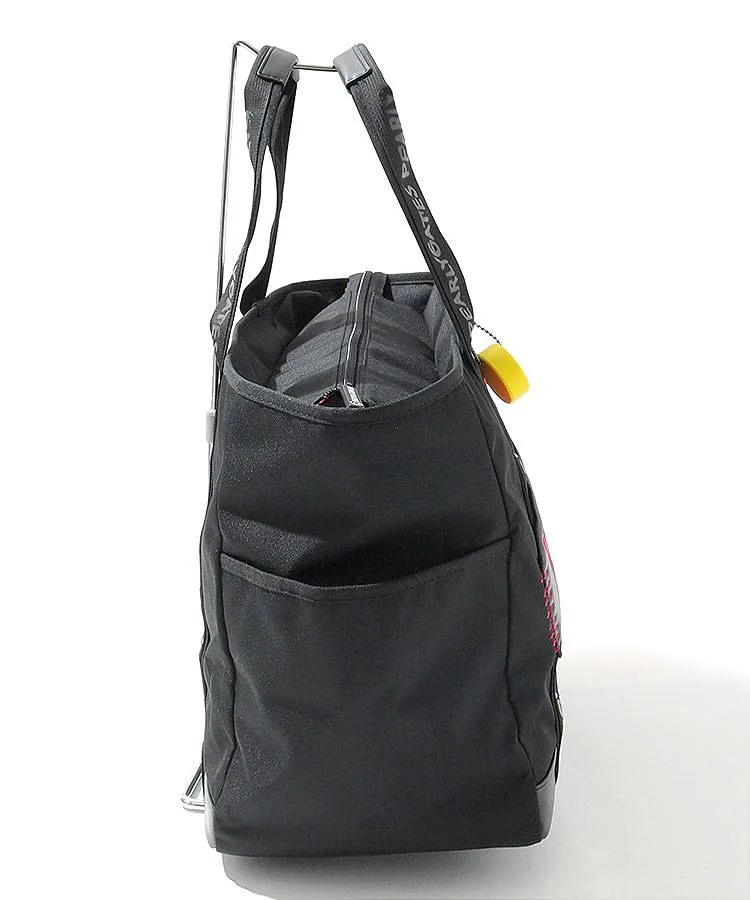 パーリーゲイツ PG ペイントロゴニコチャーム付きトートバッグ