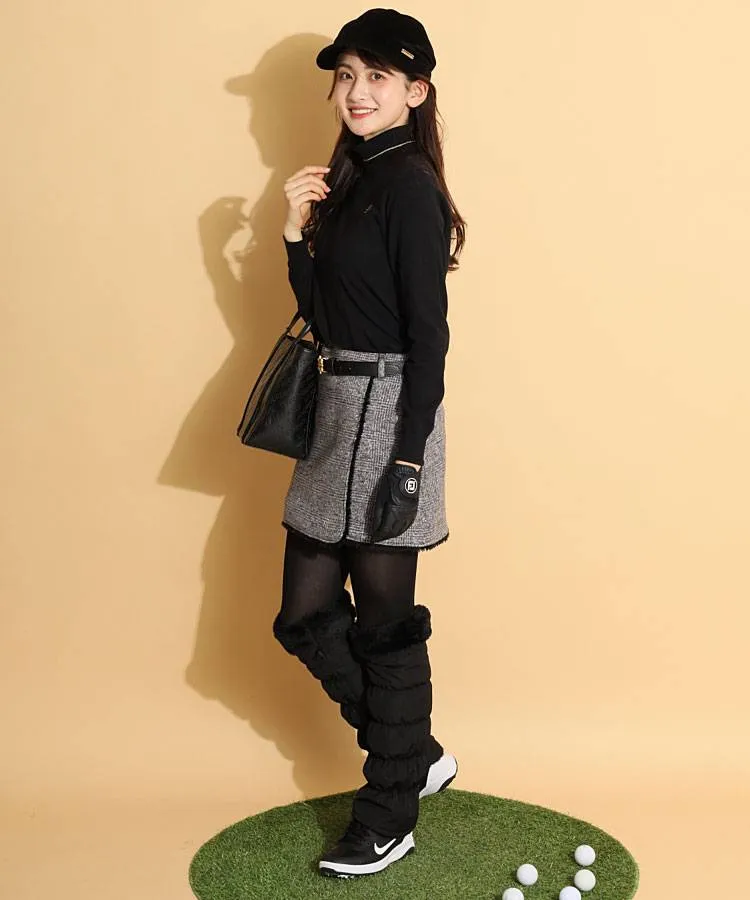 セントアンドリュース SA ラメラインタートルネックニット レディース