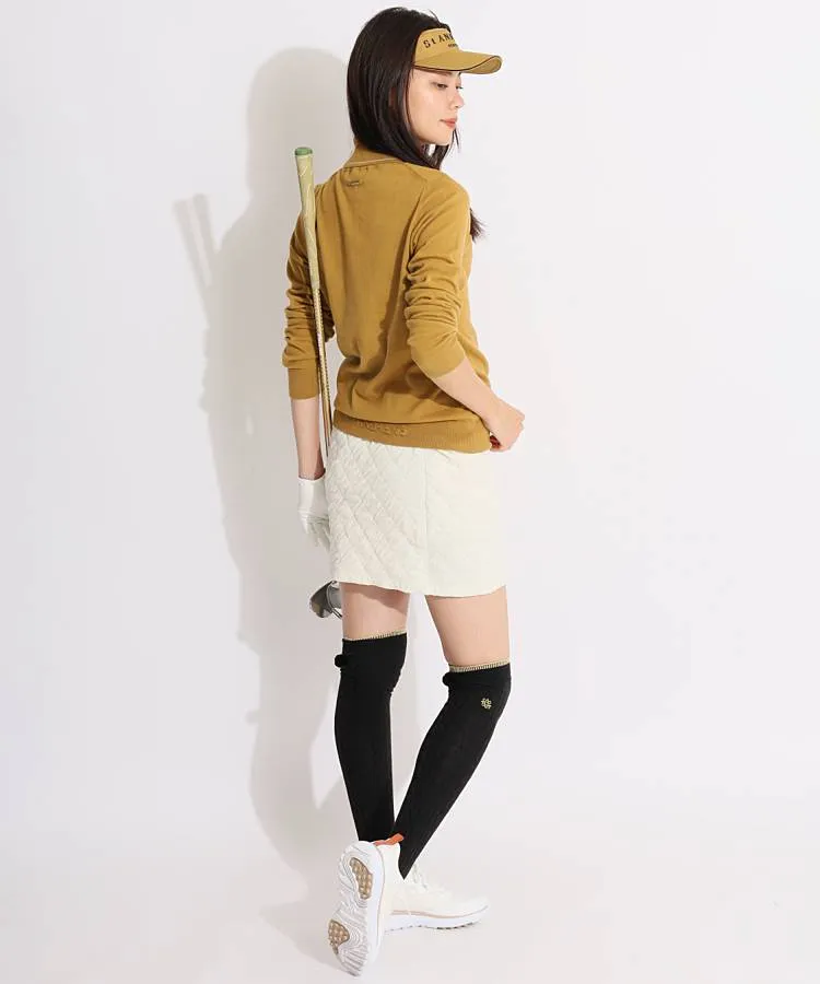 セントアンドリュース SA ラメラインタートルネックニット レディース