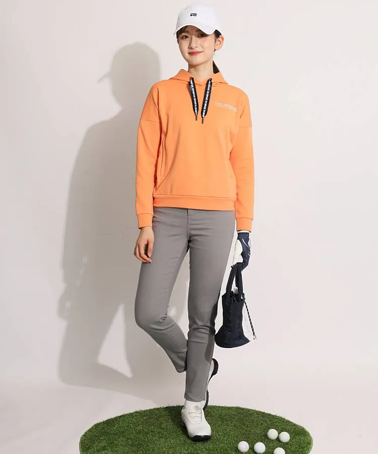 テーラーメイド　レディース　ゴルフ　ニット　ブルゾン　L オレンジ系　新品 テーラーメイド レディース ゴルフ ニット ブルゾン L オレンジ系 新品