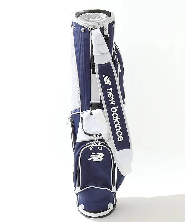 New Balance ニューバランス ゴルフ キャディバッグ ホワイト ネイビ New Balance ニューバランス ゴルフ キャディバッグ ホワイト ネイビ