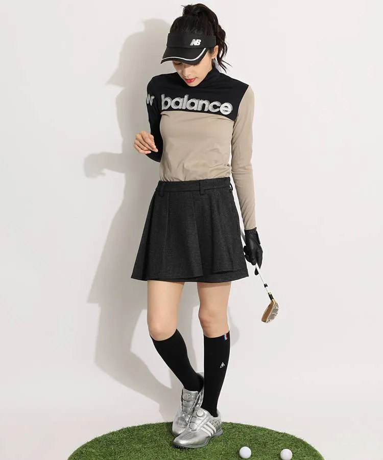 ニューバランスゴルフの長袖カットソーを使ったスタイリング