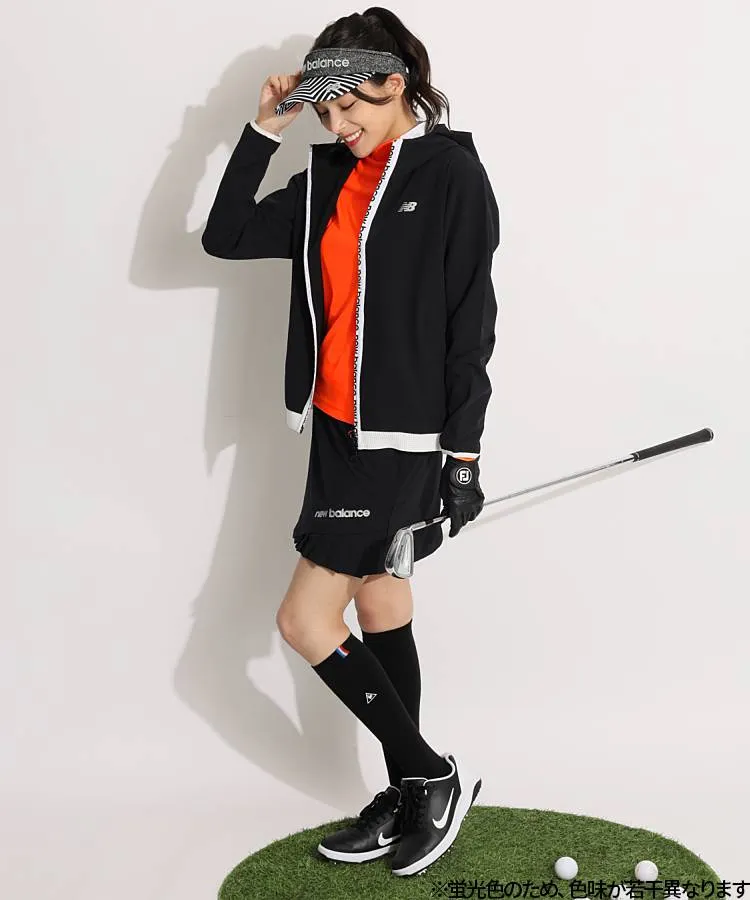 newbalance プリーツスカート& ハイネックトップス ニューバランスゴルフ NB バイカラーアシメプリーツスカート