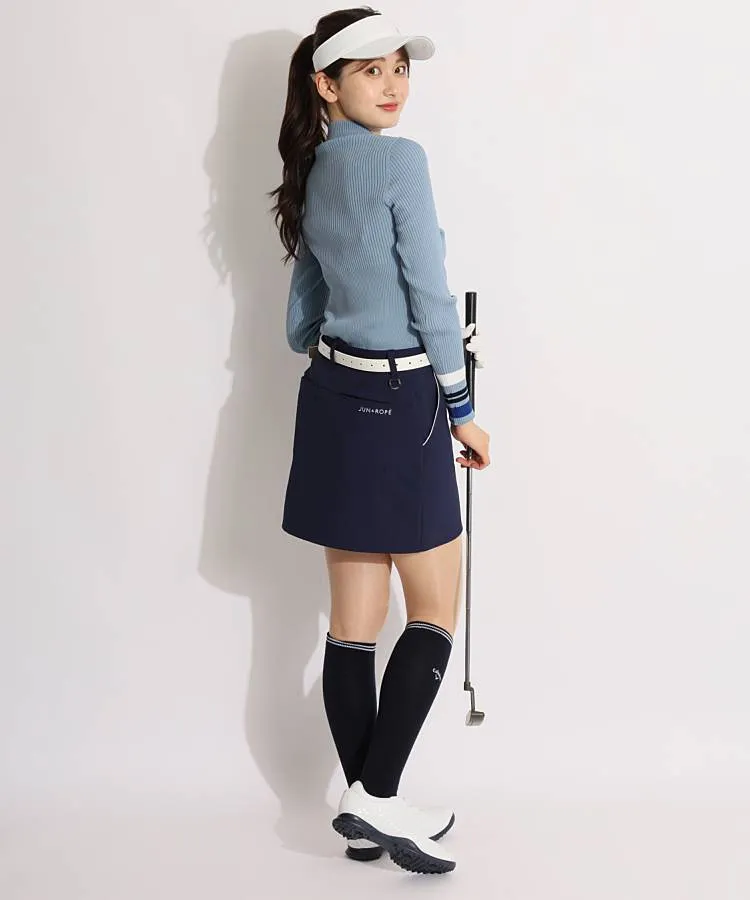 ビバハートのハイネックニットを使ったスタイリング・コーディネート