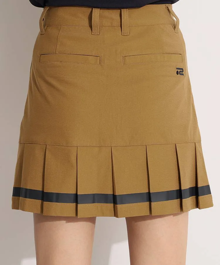 ロサーセン RO バックプリーツ裾ラインスカート レディース