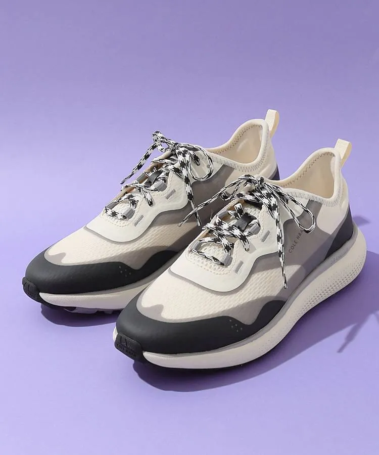 Cole Haan 防水ホワイトゴルフシューズ　24.5センチ スパイクレス COLE HAAN コールハーン グランドプロ クロスオーバー ゴルフ