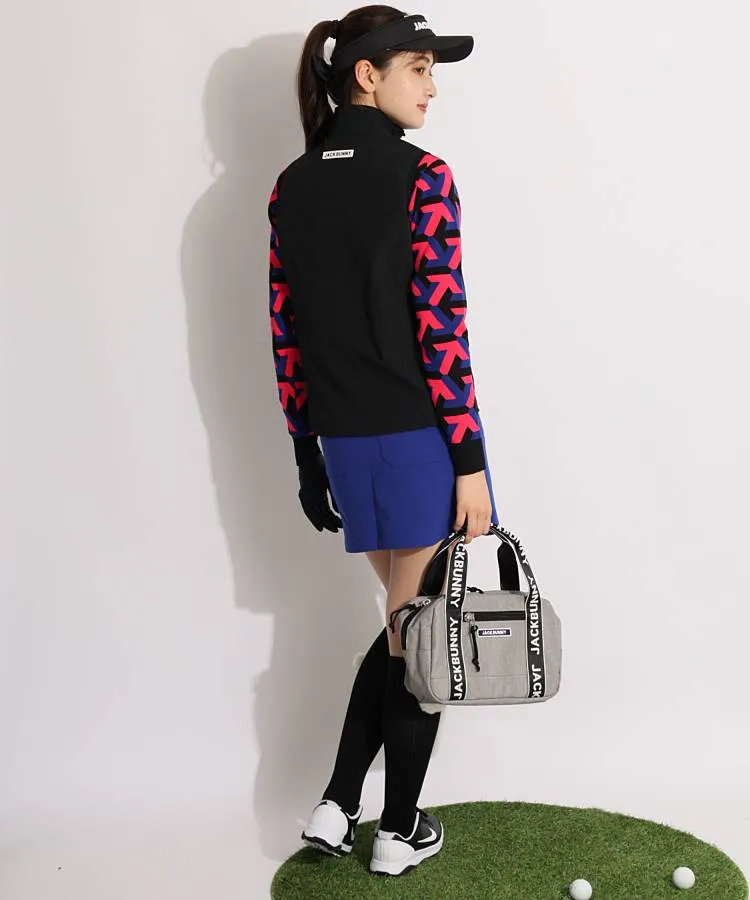 ジャックバニー JB フロントロゴハイネックタフタベスト