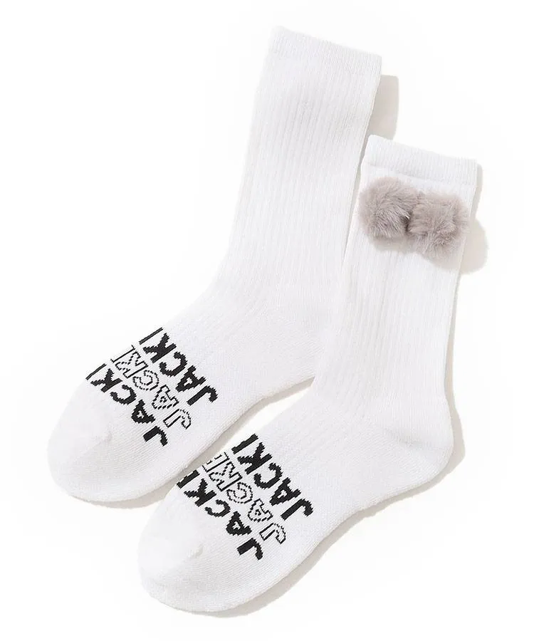 【新品未使用】完売品ジャックバニー　リボン柄ポロ・靴下セット 新品未使用】完売品ジャックバニー リボン柄ポロ・靴下セット Jack