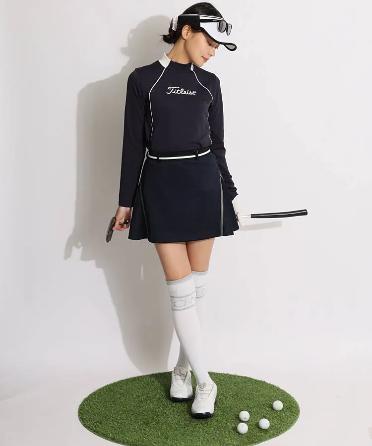 Titleist ゴルフスカート、クリーブランド　モックネック　2点おまとめ Titleist ゴルフスカート、クリーブランド モックネック 2点お
