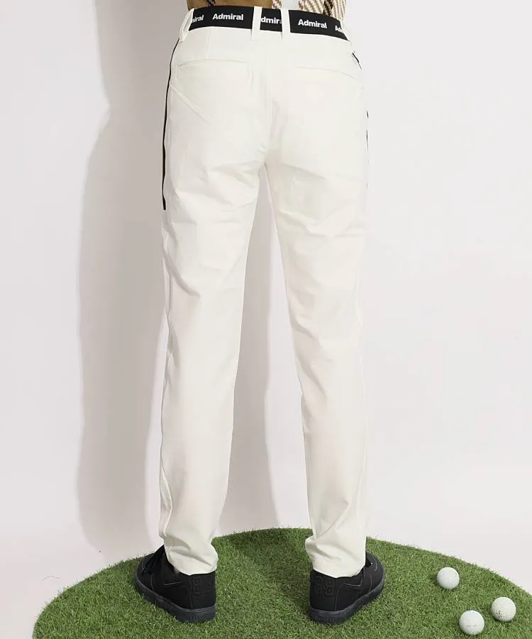 アドミラルゴルフ AM 撥水ストレッチサイドラインロングパンツ