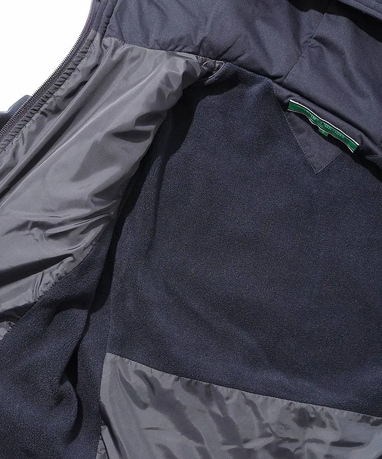 トミーヒルフィガーゴルフ TH スリーブロゴ防風フーディ中綿ジャケット