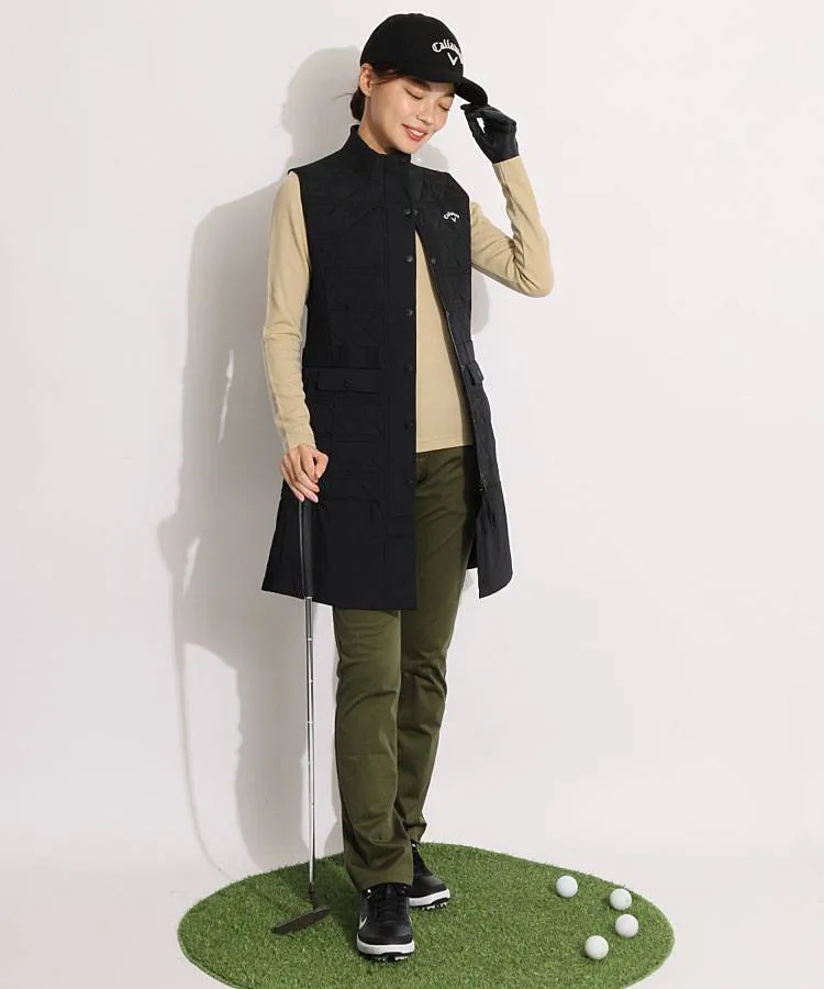 キャロウェイの秋冬ワンピースを使ったスタイリング・コーディネート