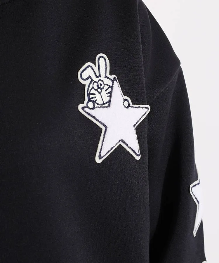 ジャックバニー JB [ドラえもん]パイルスターワッペンフーディー
