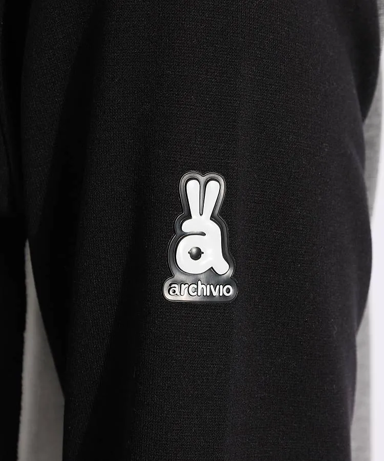 アルチビオ AR 変形ハイネックハーフジップワンピース レディース