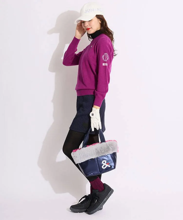 パーリーゲイツ PG パイルリブショートソックス レディース