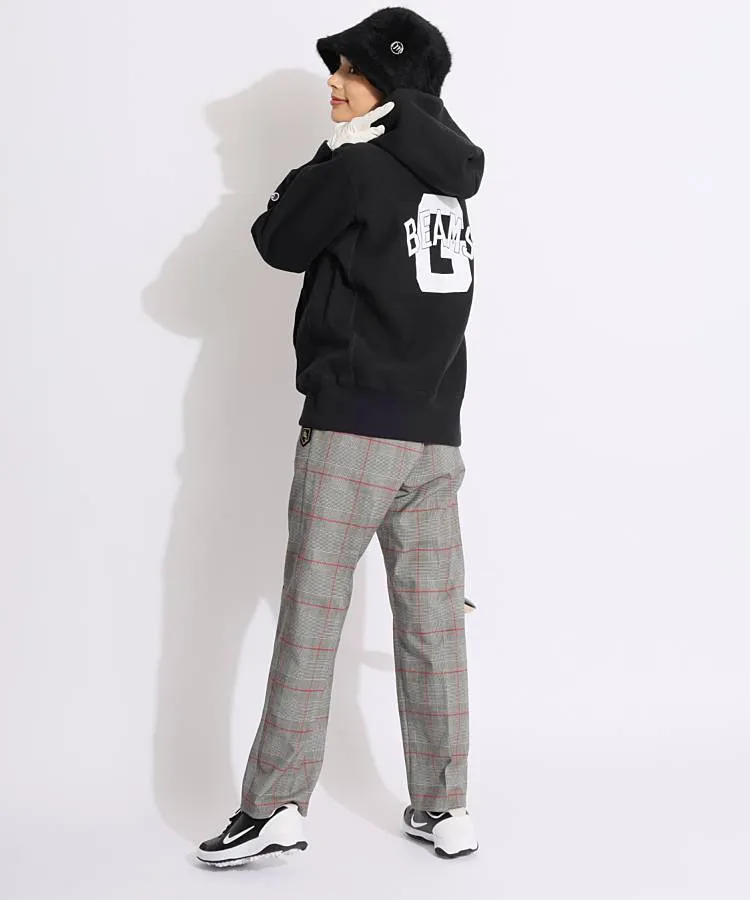 サンディ SD チェック柄ワイドパンツ レディースゴルフウェア