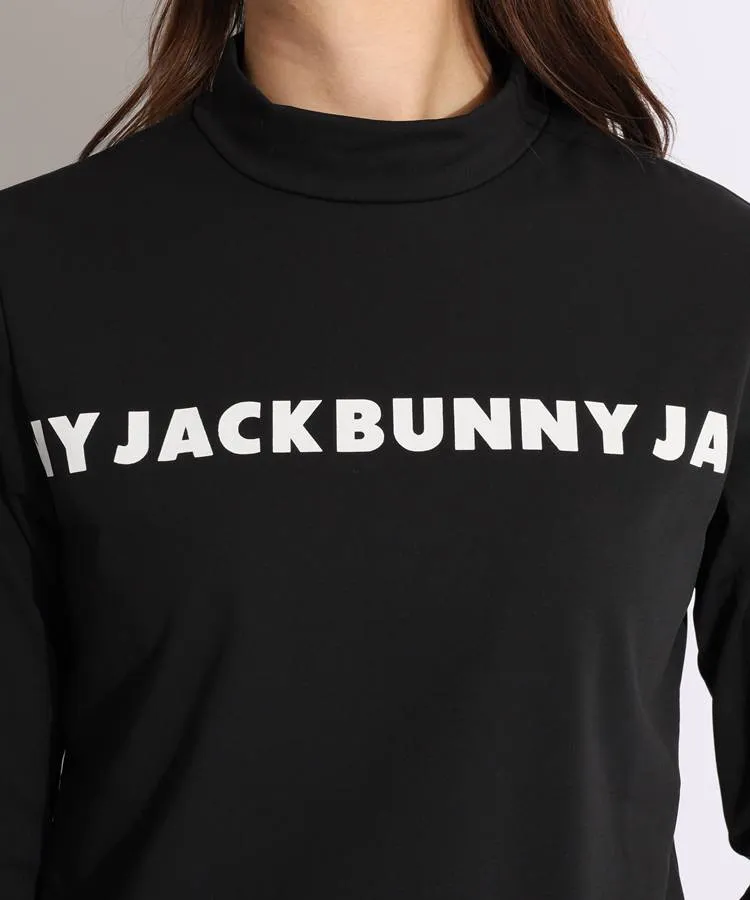 黒 裏起毛ストレッチ 00サイズXS ジャックバニー ゴルフウェア 長袖