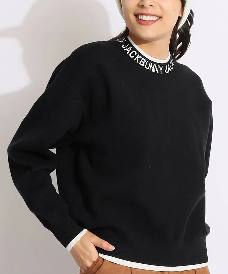 ジャックバニー JB サイドロゴ刺繍ニットサンバイザー