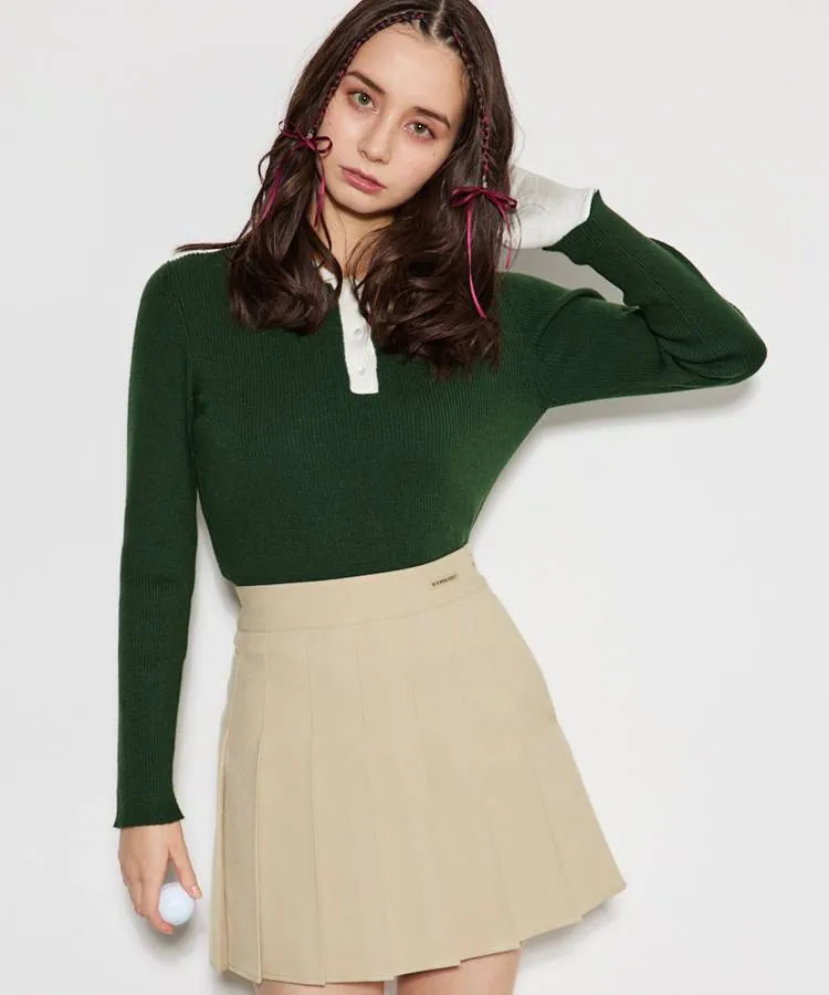 リエンダゴルフ　プリーツスカート RIENDA GOLF | 【一部店舗・WEB限定】【RIENDA GOLF】プリーツフレア