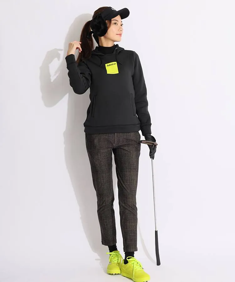 アドミラルゴルフ AM 裏起毛ストレッチポイントカラーチェックパンツ