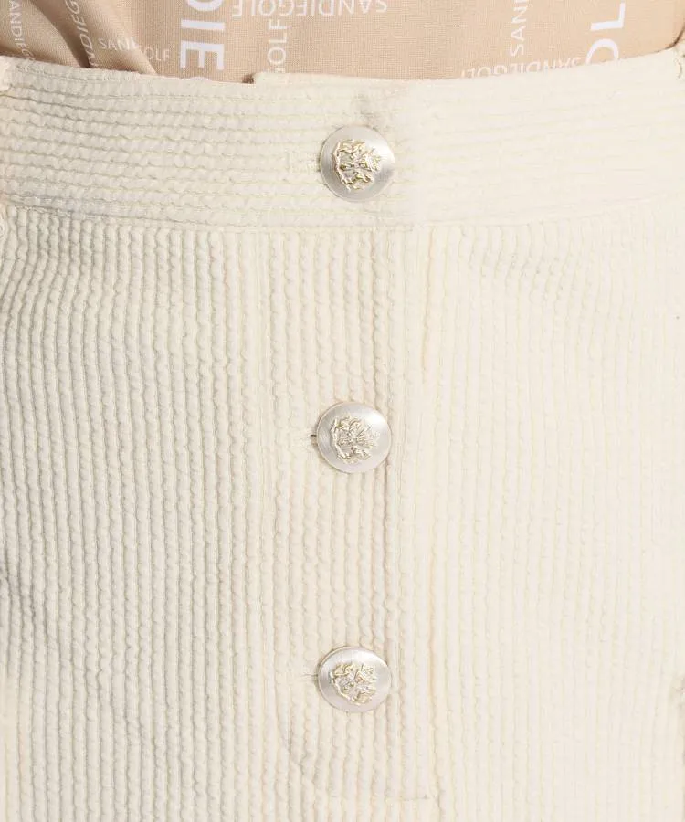 アンパスィ AP マルチストレッチファー切替コーディロイスカート