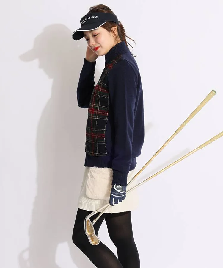 アンパスィ AP マルチストレッチファー切替コーディロイスカート