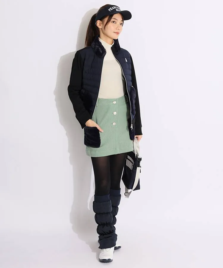 アンパスィ AP マルチストレッチファー切替コーディロイスカート