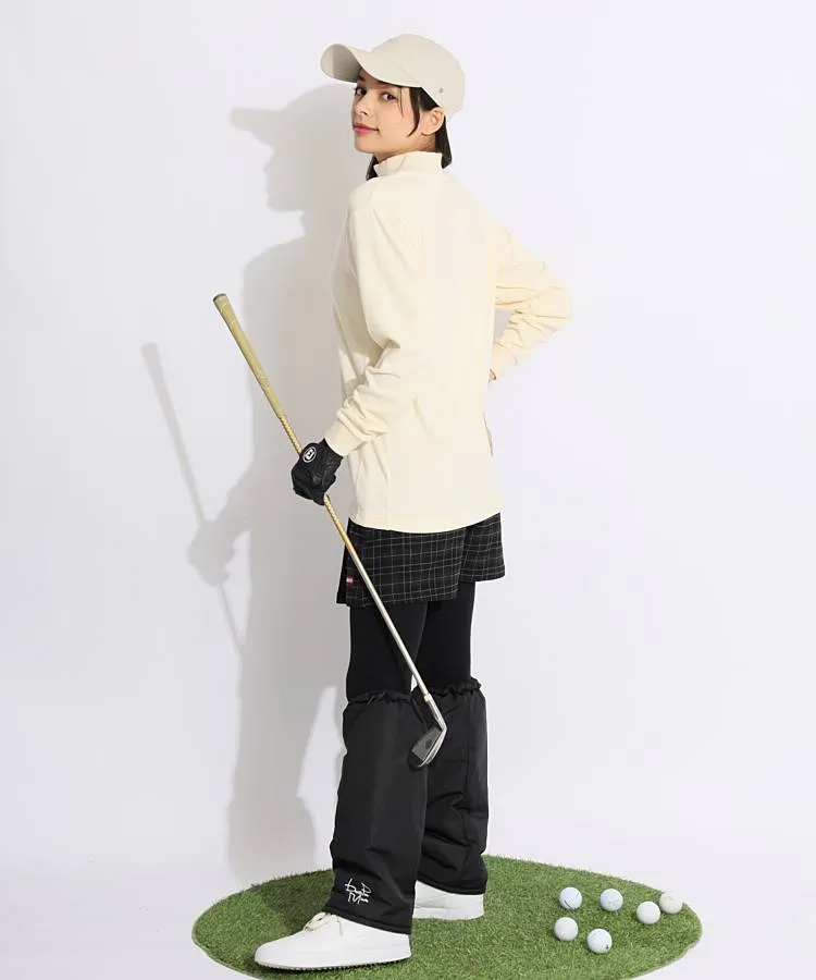 ビーツ・パー・ミニット＿ナノユニバース BP ロゴ刺繍モックネック長袖