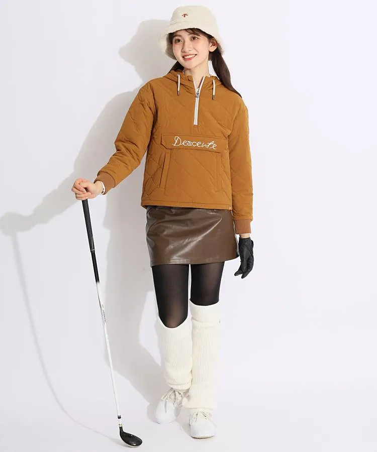 【デサントゴルフ】新品タグ付 セットアップ ハーフジップ スカート レディース デサントゴルフ】新品タグ付 セットアップ ハーフジップ