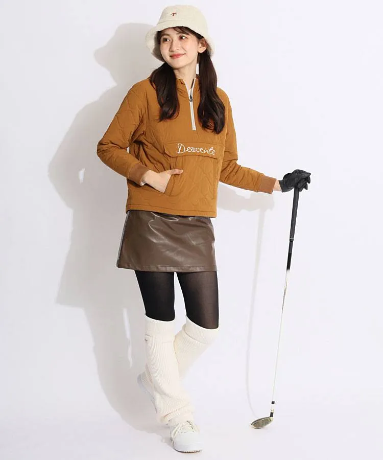 【デサントゴルフリュクス】美品 セットアップ ジップジャケット M レディース デサントゴルフリュクス】美品 セットアップ ジップジャケット M