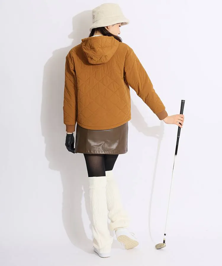 デサントゴルフ DE [DSG]フロントポケット付ハーフジップ中綿