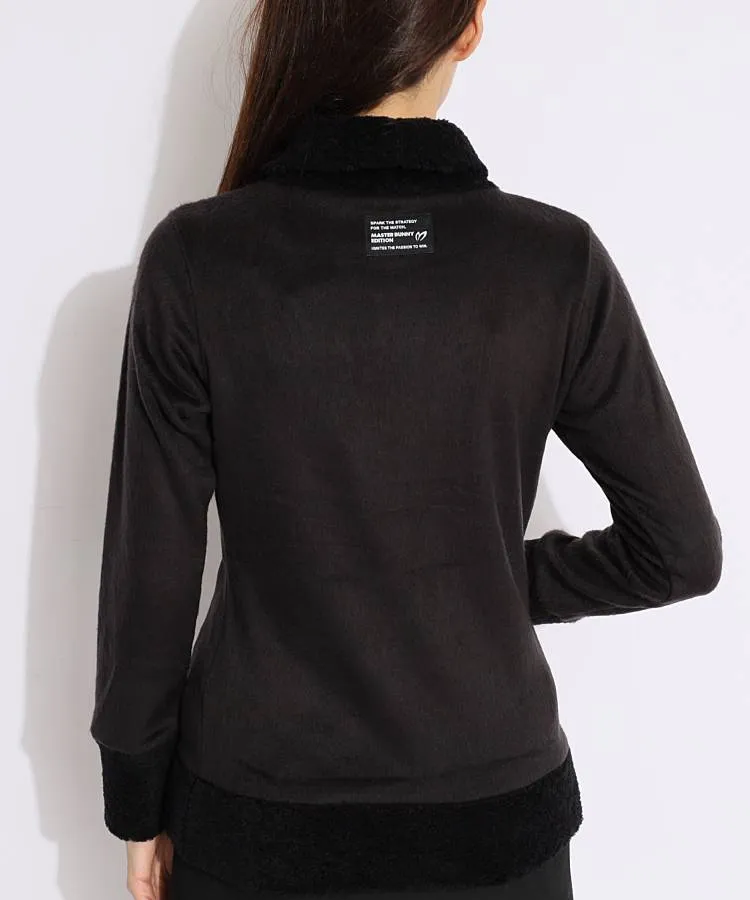 マスターバニー MB ボア切替スムースシャギー長袖カットソー