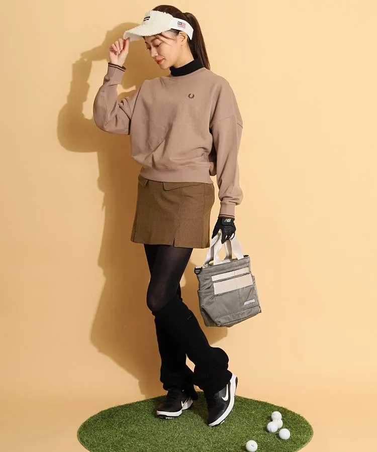 フレッドペリー FP 袖ラインクルーネックスウェットプルオーバー