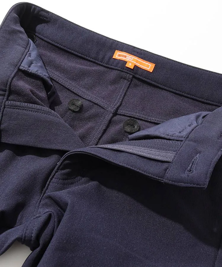 BEAMSGOLFレディース裏起毛 スキニーパンツ新品タグ付き ビームスゴルフ BE 【ストレッチ】サイドロゴ裏起毛スキニーパンツ